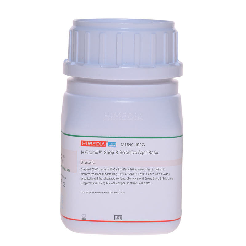 Основа селективного хромогенного агару для стрептококів групи В / HiCrome™ Strep B Selective Agar Base, Himedia, 100г